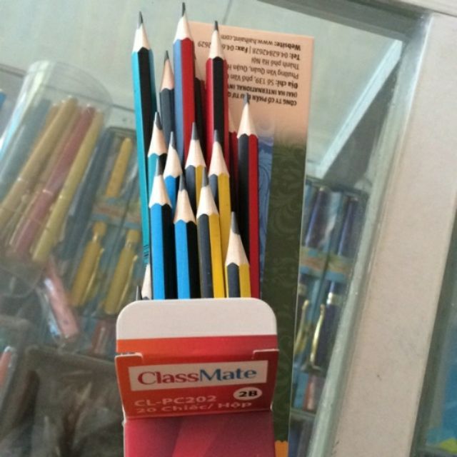 Bút chì gỗ classmate 2b