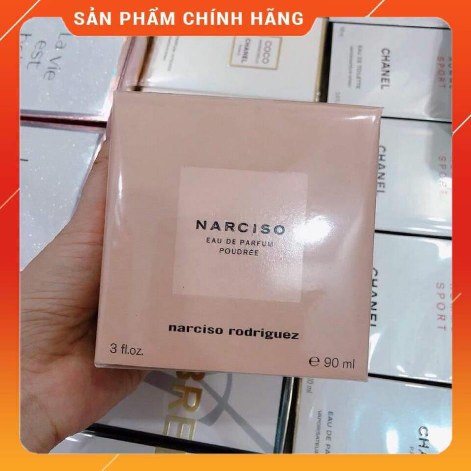 [ CHÍNH HÃNG + KÈM BILL ] Nước hoa Nữ Narciso- Narciso Poudree 90ml edp