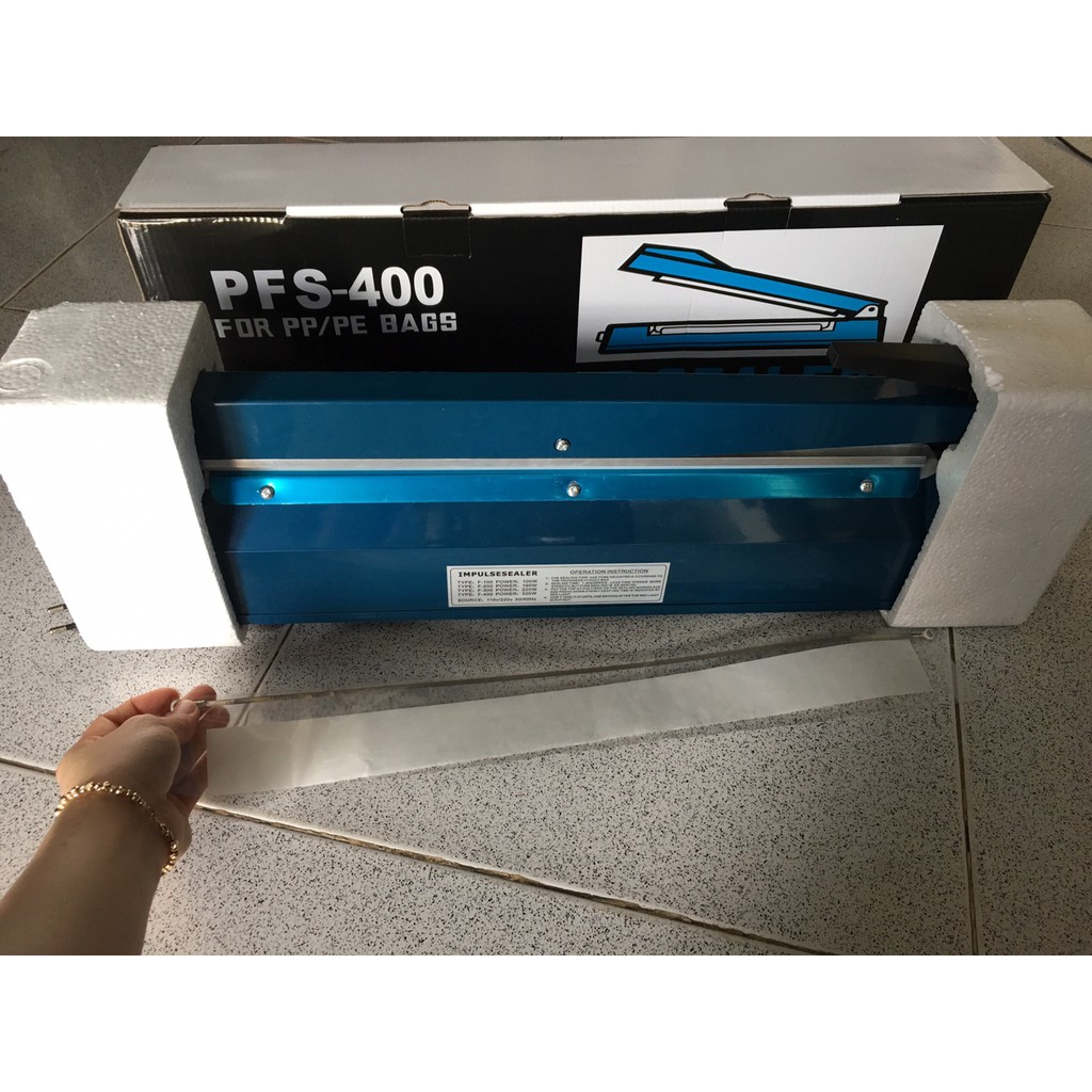 máy hàn miệng túi pfs 400 nhựa| máy ép miệng túi PFS 40cm| máy cắt ép màng co 40cm nhựa|MÁY HÀN MIỆNG TÚI PFS400 MM NHỰA