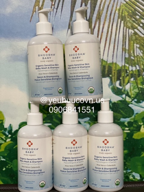 Sữa tắm gội Shoosha 251ml Oải Hương