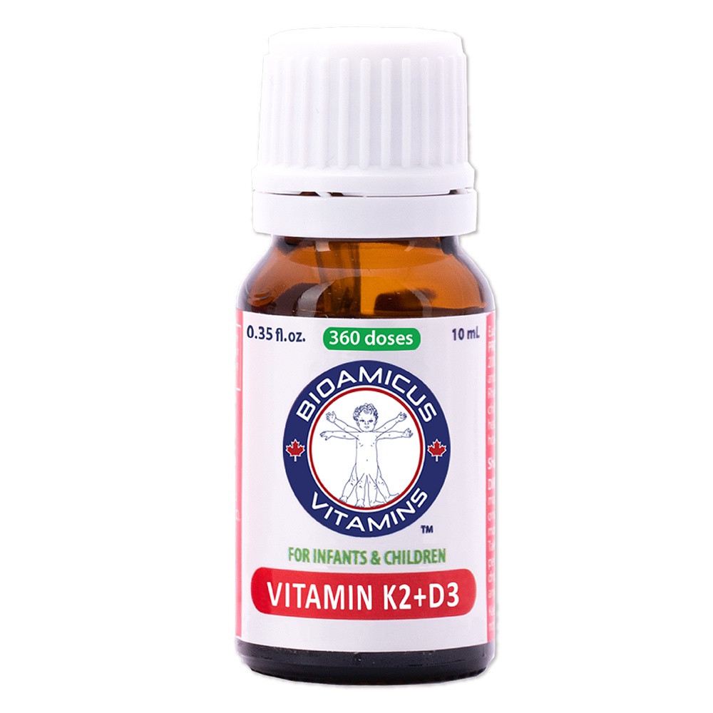 Vitamin D3K2-MK7 BioAmicus Dạng Giọt Cho Trẻ Sơ Sinh 10ml