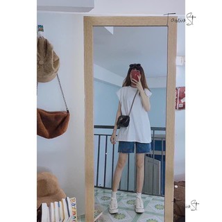 Áo tanktop trắng trơn