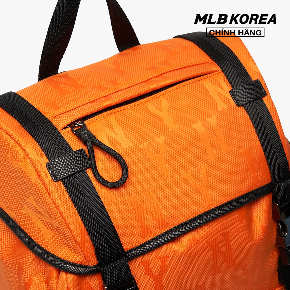 MLB - Balo chữ nhật Monogram Nylon Jacquard 3ABKM021N-50ORS