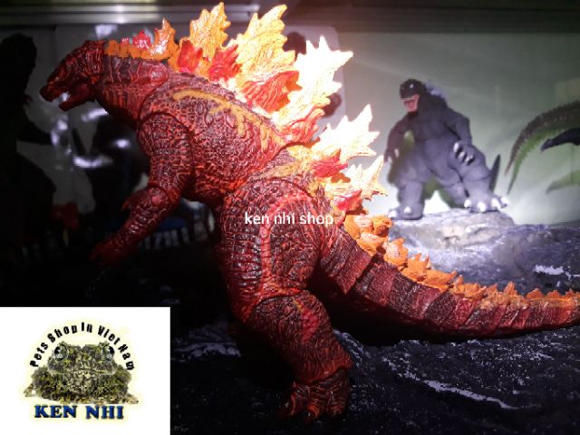 Mô hình đồ chơi khủng long burning Godzilla NECA 2019. .