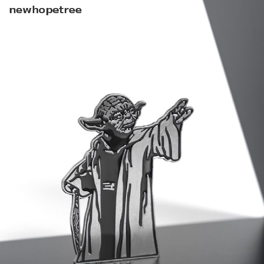 1 Giá Đỡ Sách Bằng Kim Loại Hình Nhân Vật Yoda Trong Phim Star Wars