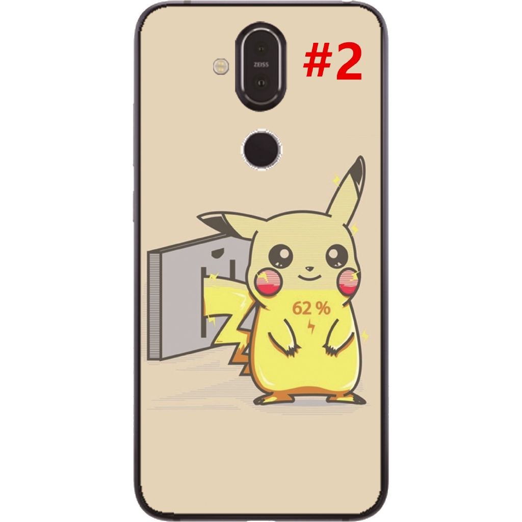 Ốp điện thoại bằng TPU mềm hình hoạt hình Pikachu dành cho Nokia 2.1/3.1/5.1/7.1/4.2/3.2