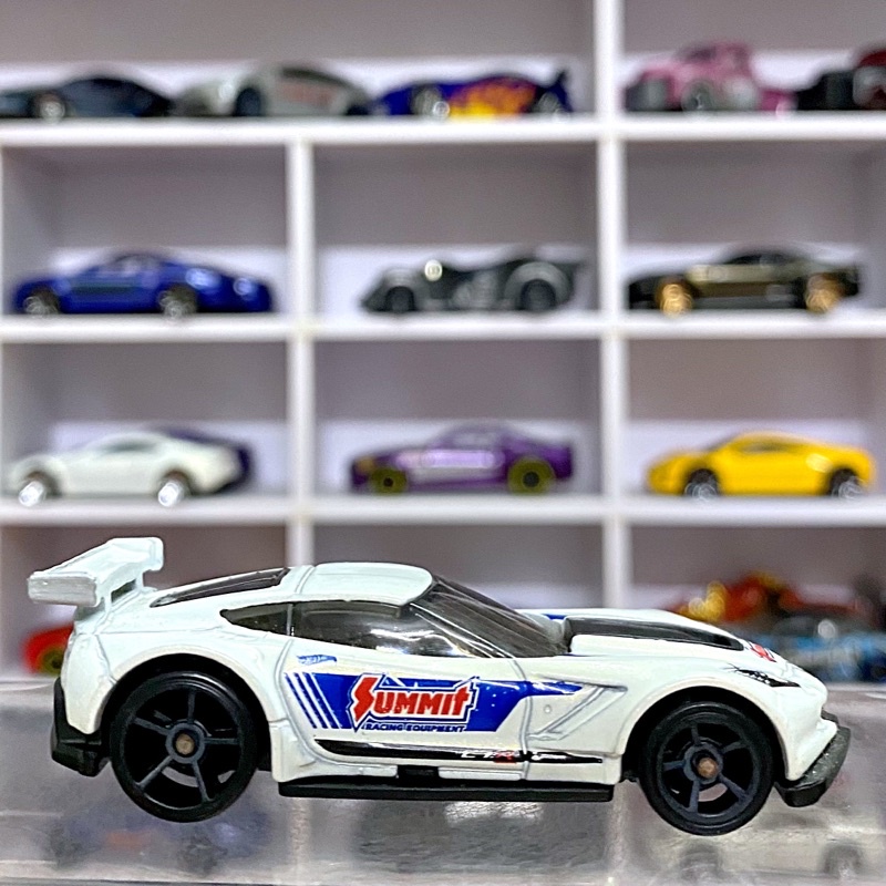 Xe mô hình Hot Wheels Loose CHEVY CORVETTE C7R Summit Racing tỉ lệ 1:64
