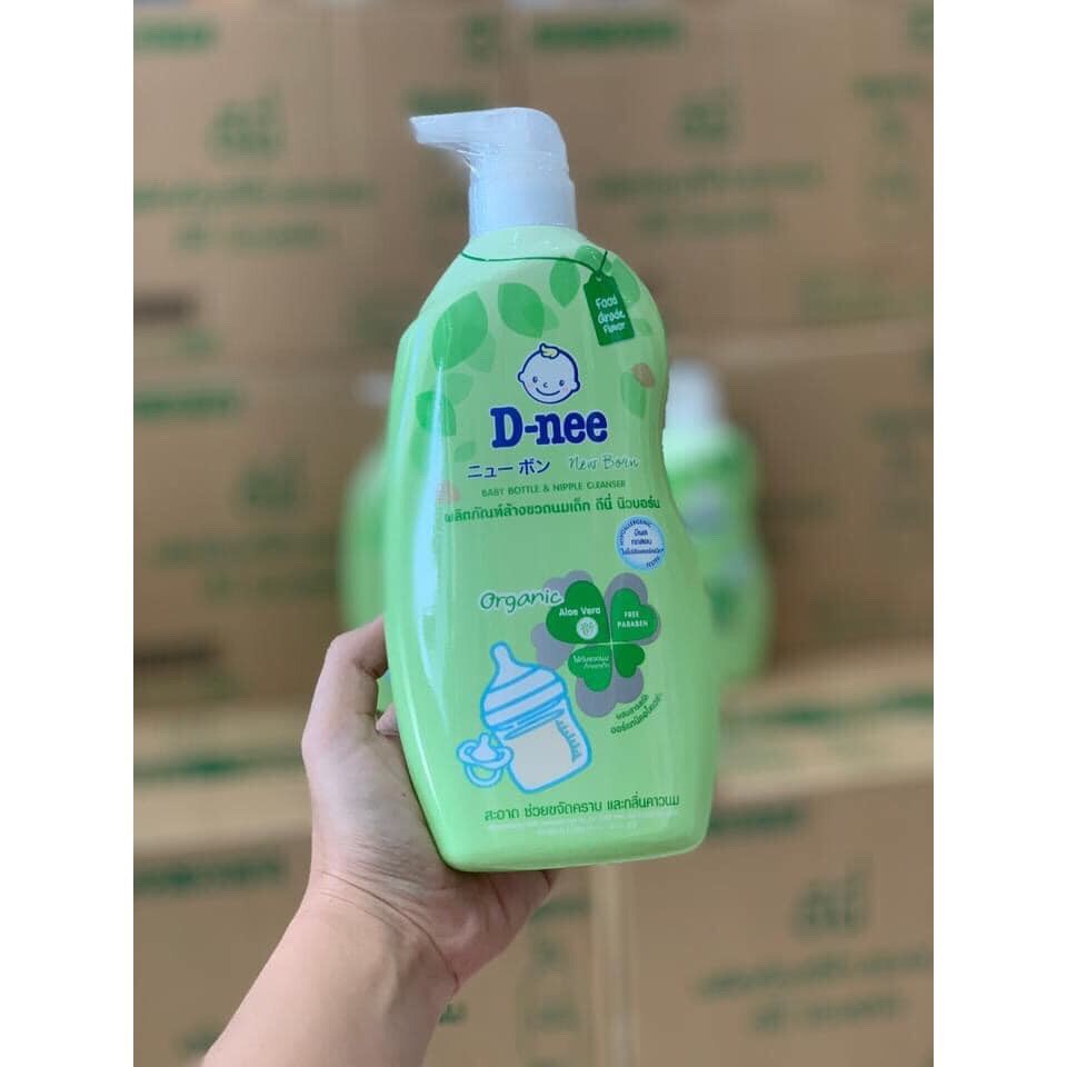  Nước rửa bình sữa Dnee Thái Lan 600ml hàng nội địa chuẩn