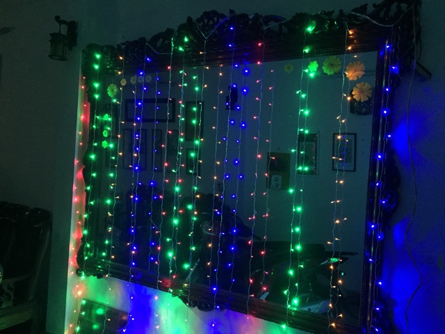 Đèn nháy 3x3 mét , đèn nháy rèm 3x3 trang trí tiệc