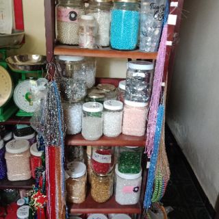 Hạt cườm kết áo trang trí set 6gói