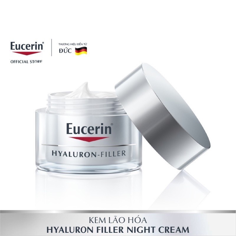 Kem Dưỡng Ngăn Ngừa Lão Hoá Eucerin Hyaluron-Filler Night Cream