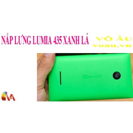 NẮP LƯNG LUMIA 435 MÀU XANH LÁ