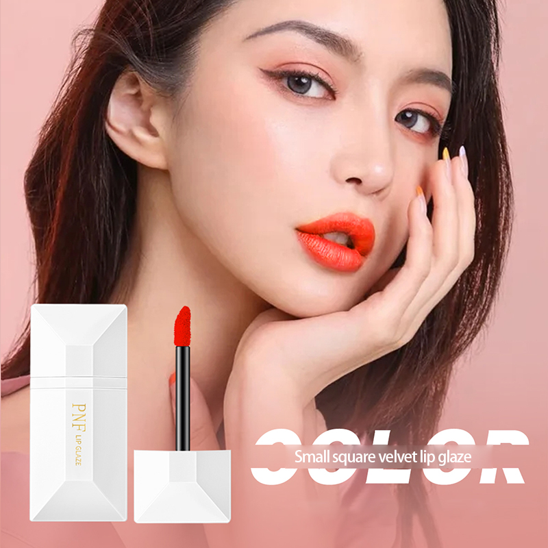 (Hàng Mới Về) Son Môi Kết Cấu Nhung Lì Chống Thấm Nước Và Mồ Hôi | BigBuy360 - bigbuy360.vn