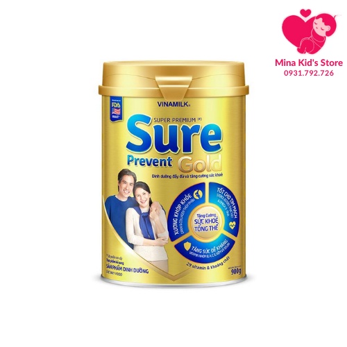 Sữa bột Sure Prevent cho người lớn tuổi 900g