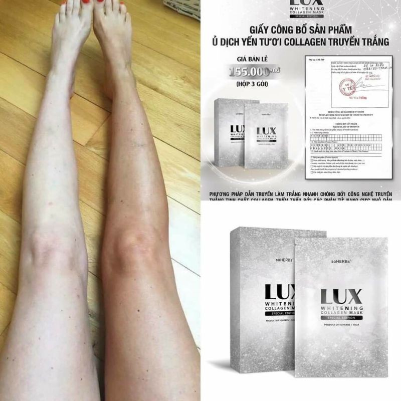 [CHÍNH HÃNG 100%] Ủ Trắng Yến Tươi Lux Soherbs | BigBuy360 - bigbuy360.vn