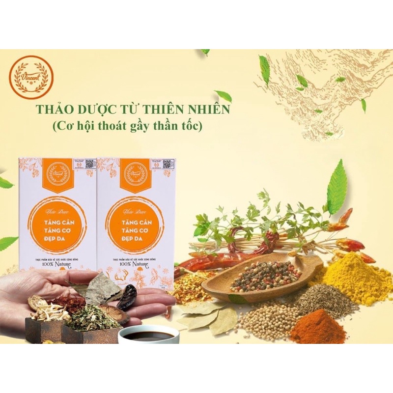 Tăng cân VINCENT liệu trình 30 ngày bất chấp cơ địa khó và gầy lâu năm tăng từ 3-6kg