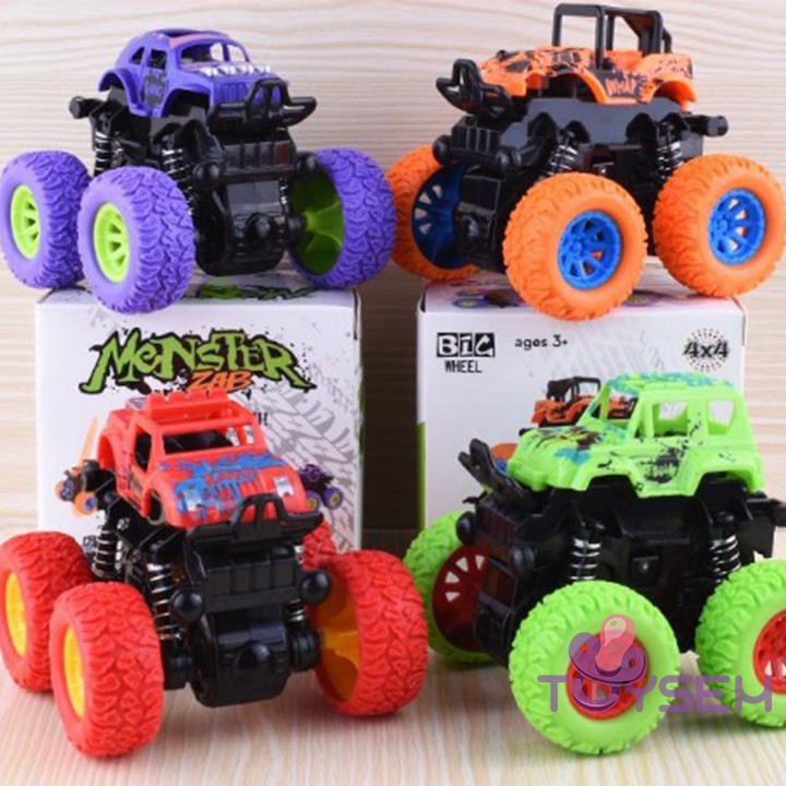 Đồ chơi trẻ em xe vượt địa hình nhào lộn Off Road toysem dành cho bé 3 tuổi - Quà tặng sinh nhật cho bé