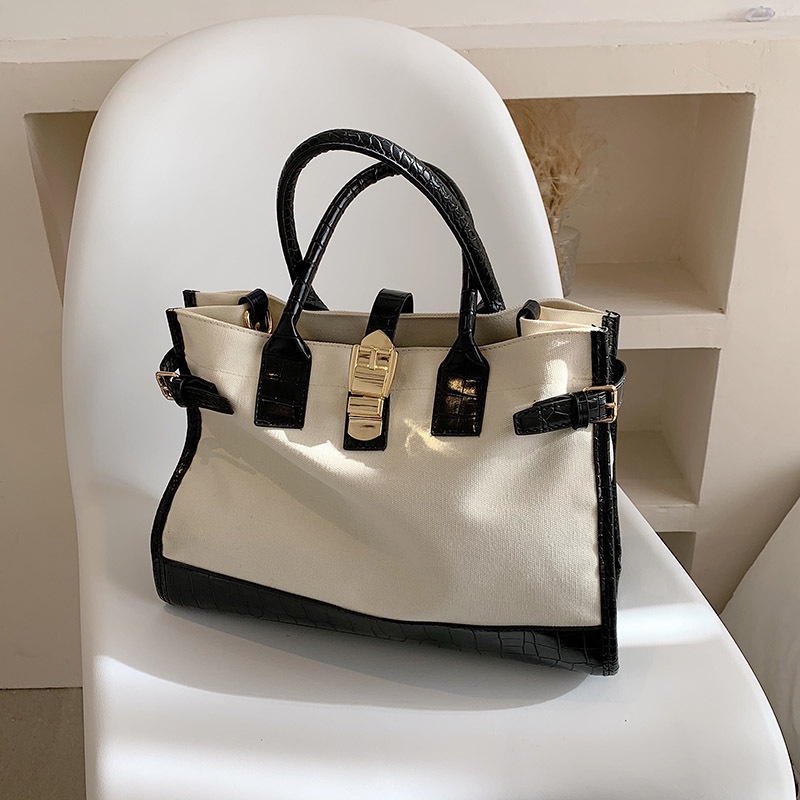 Túi đeo chéo IELGY sức chứa lớn phối màu thời trang dành cho nữ