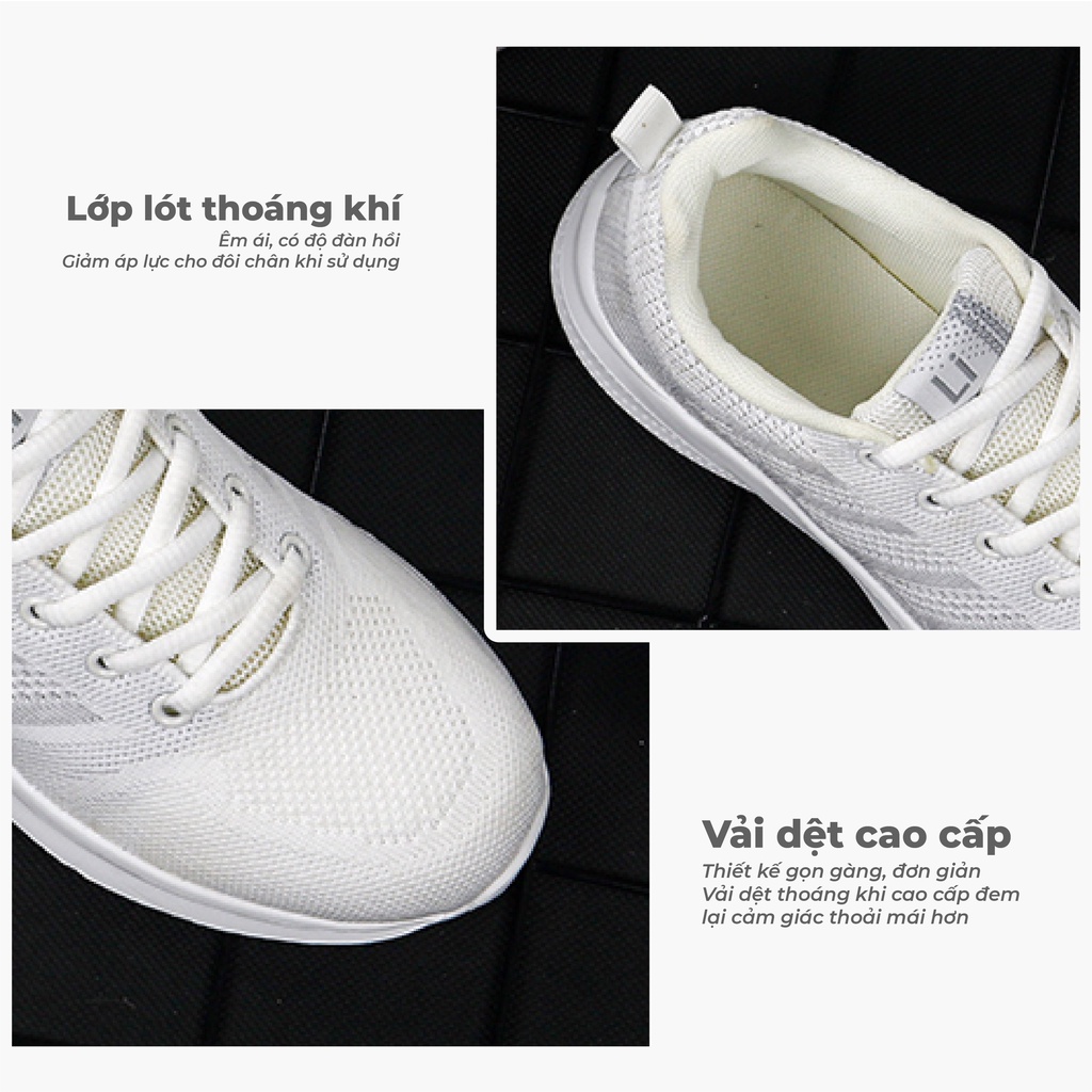 Giày Thể Thao Nữ Vải Dệt Thoáng Khí Đế Mềm Siêu Nhẹ BLUEWIND 68739 | BigBuy360 - bigbuy360.vn