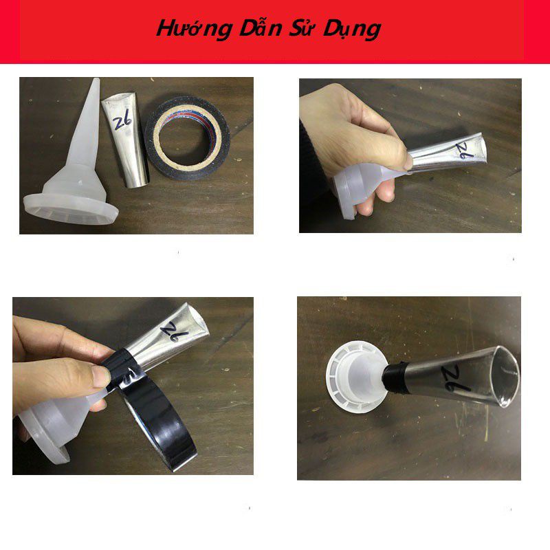 Bộ 7 Đầu Vòi Đi Bơm Keo Inox⚡𝐅𝐋𝐀𝐒𝐇 𝐒𝐀𝐋𝐄⚡Chống Mài Mòn, Sử Dụng Bền Lâu Dùng Cho Bắn Keo Silicone, Keo Xúc Xích
