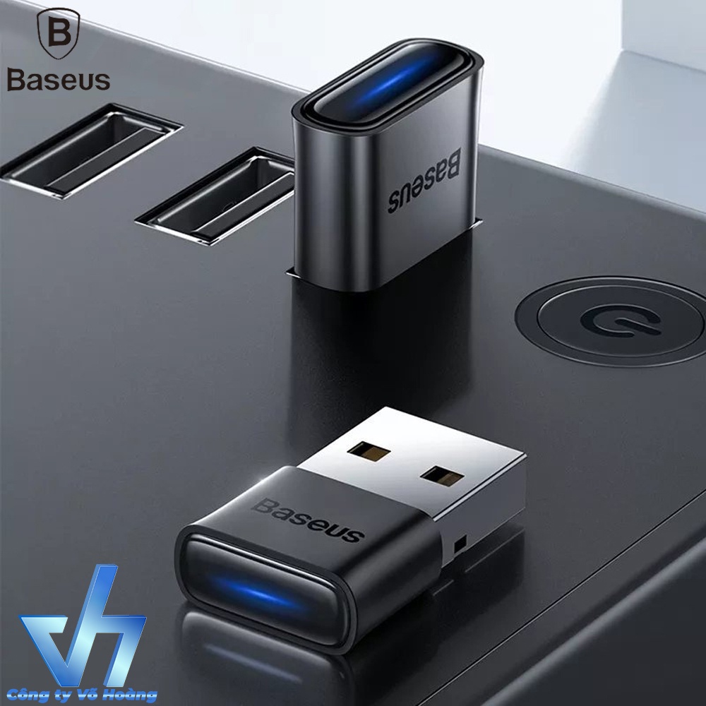 USB Bluetooth 5.0 tốc độ cao Baseus BA04 Bluetooth Receiver- HSHOP
