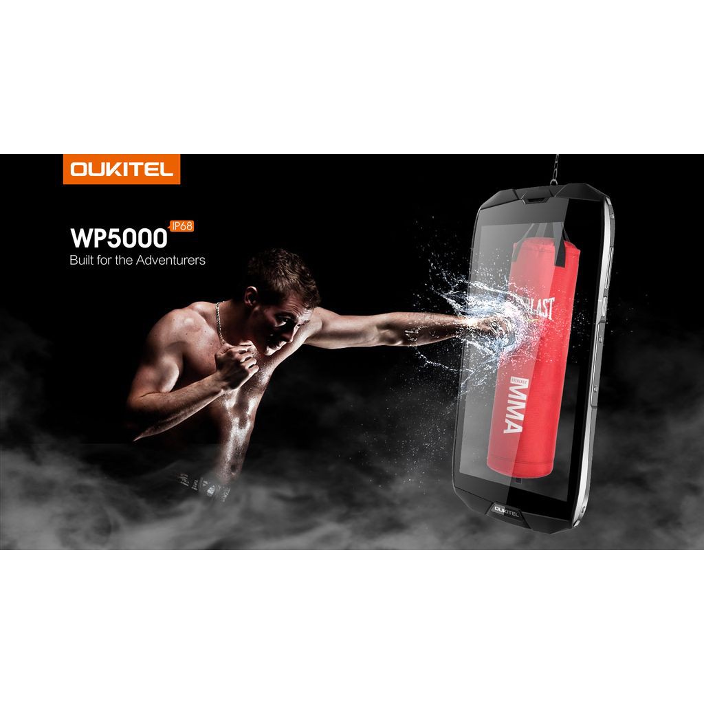điện thoại oukitel WP5000 chống nước,chống va đập
