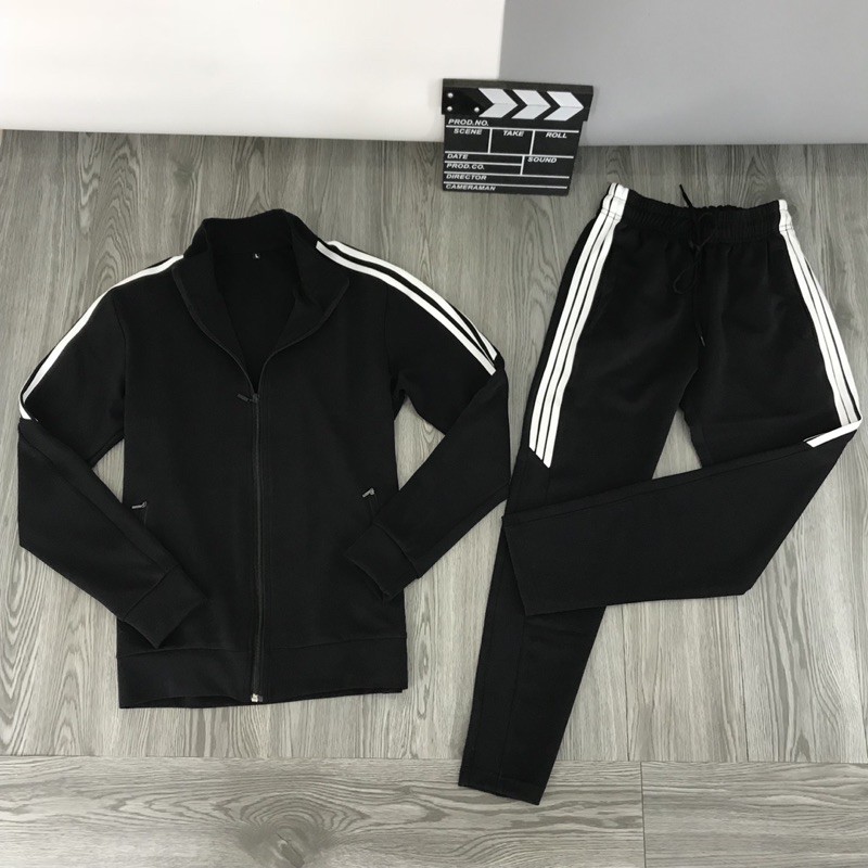 Bộ Quần Áo Thể Thao Thu Đông Chất Vải Thể Thao Co giãn 4 chiều Cao Cấp khóa túi  2021
