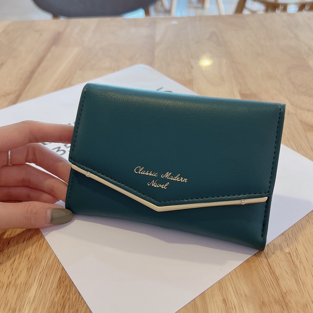 Min's Shoes - Ví nữ mini cao cấp ngắn cute nhỏ gọn bỏ túi thời trang giá rẻ ví 284