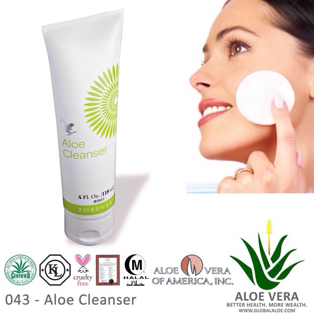 [FREE SHIP]Sữa rửa mặt Aloe Cleanser (339flp)