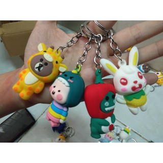 Móc khóa 💝FREESHIP💝 Móc Treo Chìa Khóa Siêu Dễ Thương