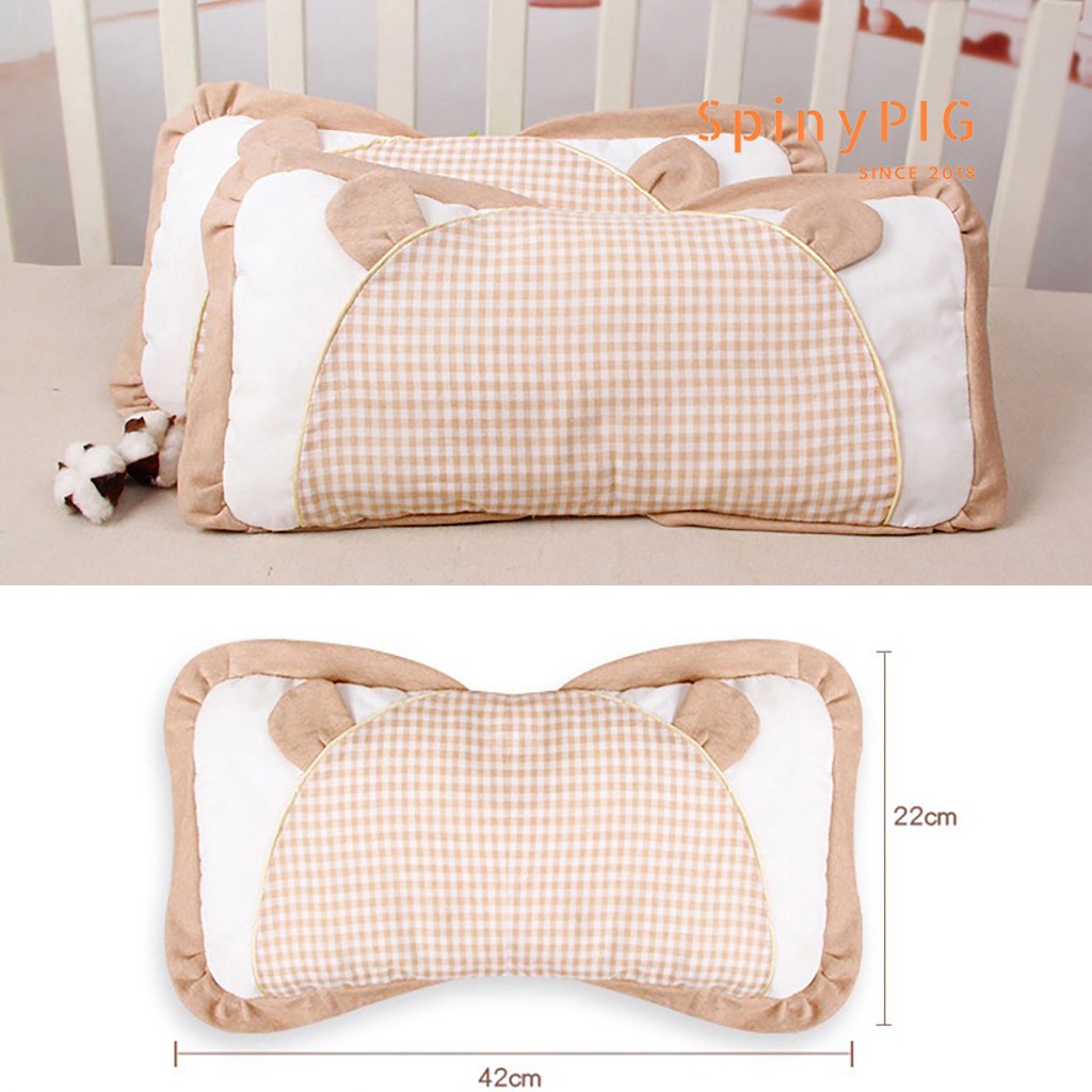 Gối cho bé chất liệu Cotton hữu cơ tự nhiên không chất tẩy nhuộm an toàn cho bé có thể tháo rời vỏ