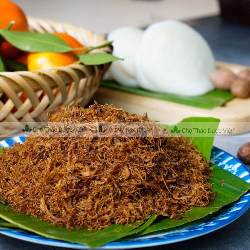 Chân nấm hương khô thượng hạng 1kg ( Chân nấm hương làm ruốc, khô, thơm, dành cho người ăn chay)- Chợ Thảo Dược Việt