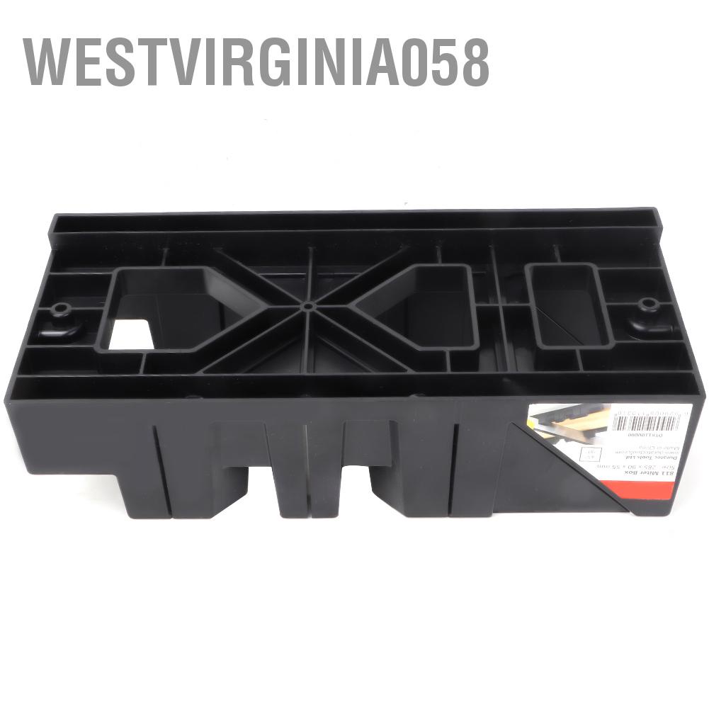 Westvirginia058 Đa chức năng Hộp đựng hộp cưa Mitre 0/45/90 Độ Công cụ cắt thạch cao bằng gỗ