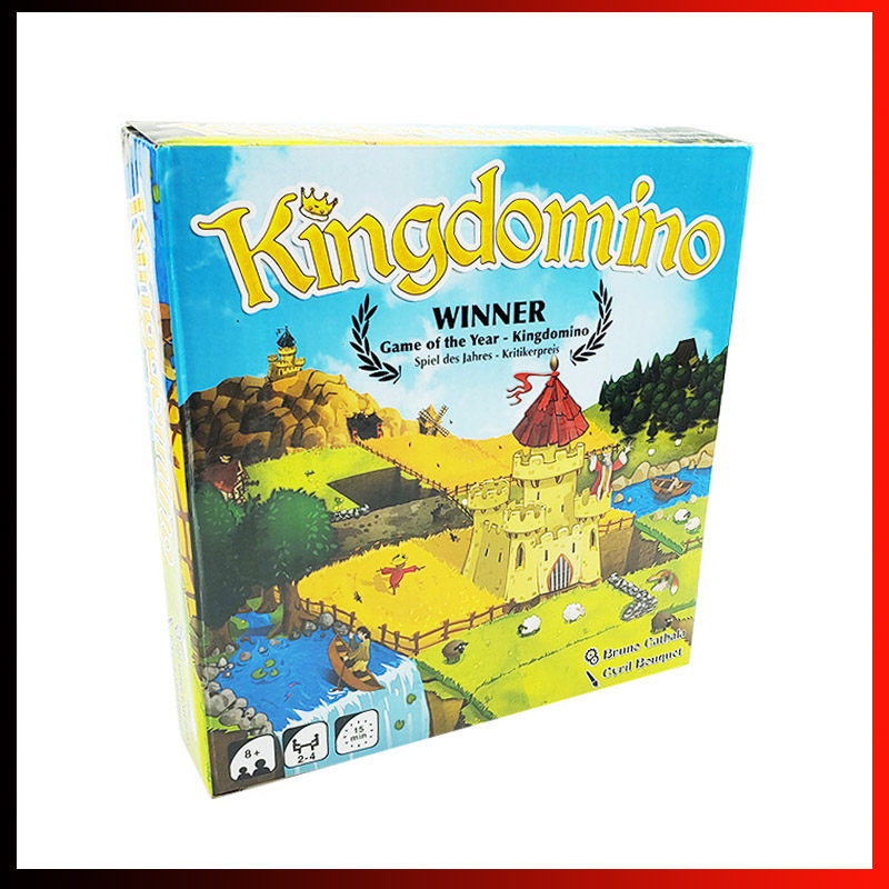 Bảng Trò Chơi kingdomino Phiên Bản Tiếng Anh
