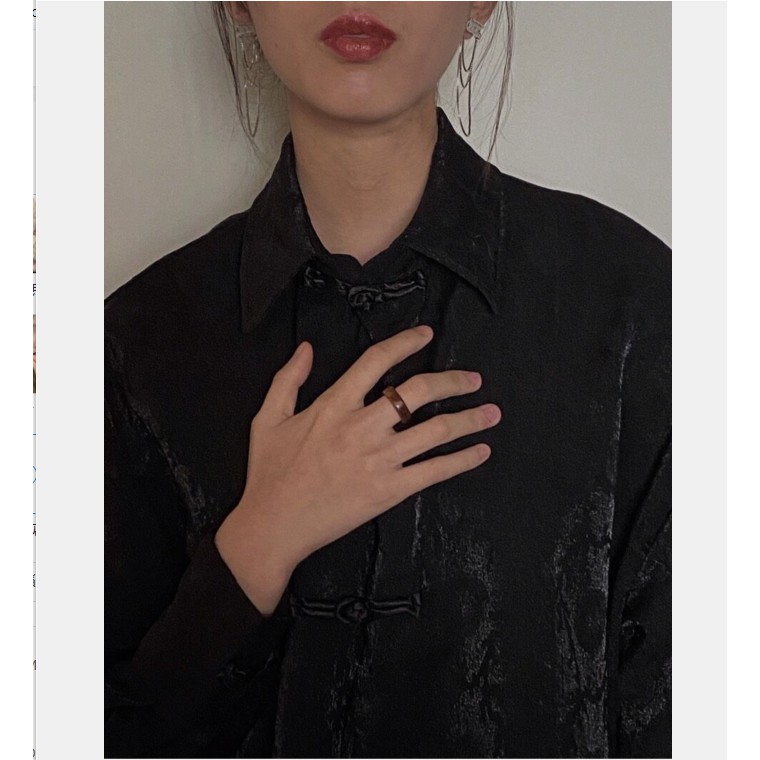 1 Nhẫn Thiết Kế Đơn Giản Phong Cách Cổ Điển