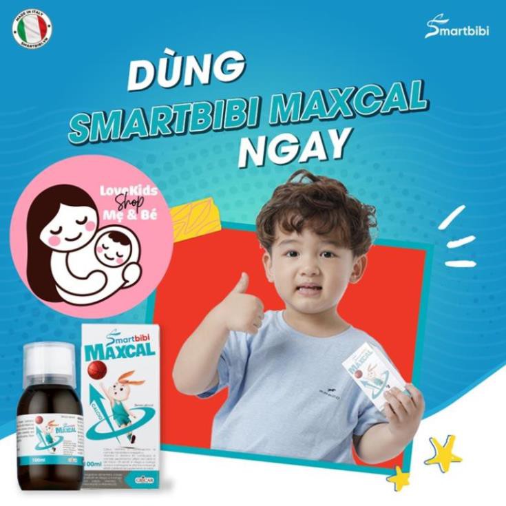 Phát triển CHIỀU CAO - XƯƠNG RĂNG chắc khoẻ - Tăng khả năng hấp thu Canxi -Smartbibi Maxcal- [CHÍNH HÃNG]