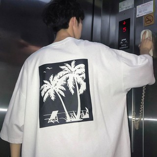 Áo thun nam nữ form rộng tay lỡ unisex in hình trẻ trung năng động phong cách đường phố hàn quốc HipHop Hot trend 2019 Đ