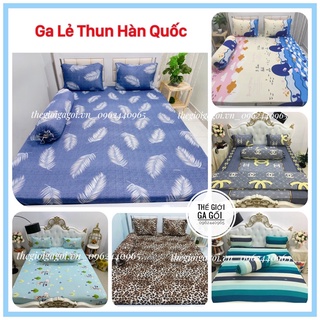 {Link 2 }Ga lẻ thun lạnh Hàn Quốc ( không áo gối, đủ kích thước)