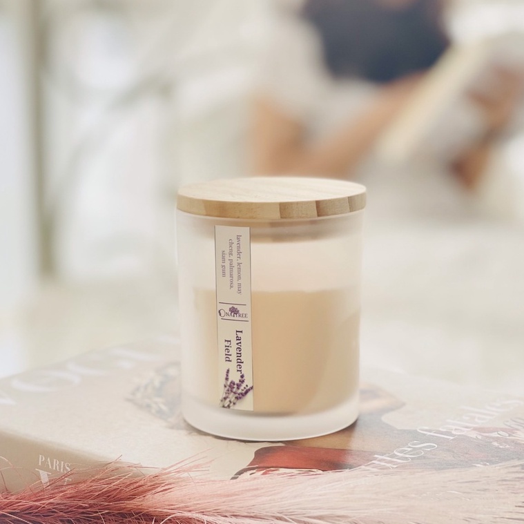 Nến Thơm Phòng Hương Lavender Wild Herb, Nến Thơm Bath Body Work Ngọt Ngào Trang Trí Khử Mùi