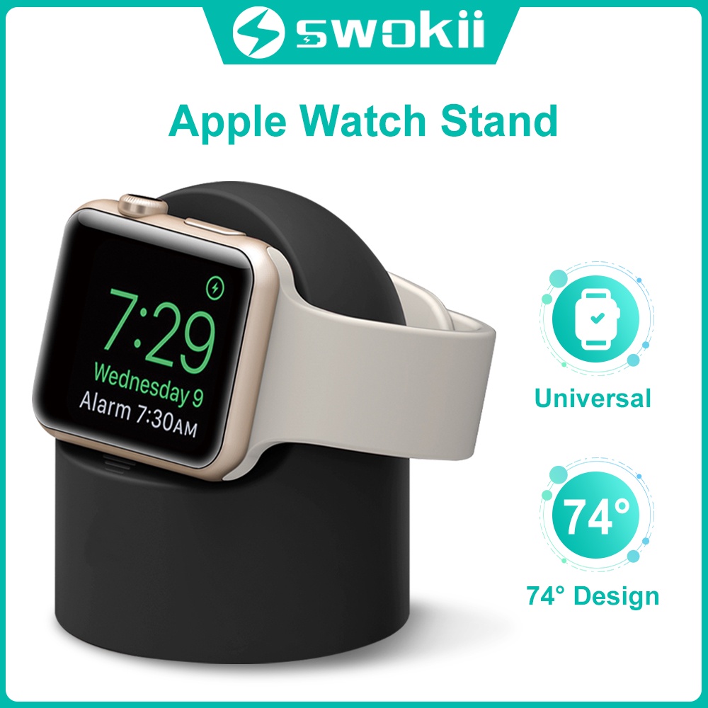 Đế sạc không dây Apple Watch Đế Sạc Bằng Silicon Chuyên Dụng Cho Đồng Hồ Thông Minh Apple Watch 7/SE/6/5/4/3/2/1 Đế sạc Apple Watch