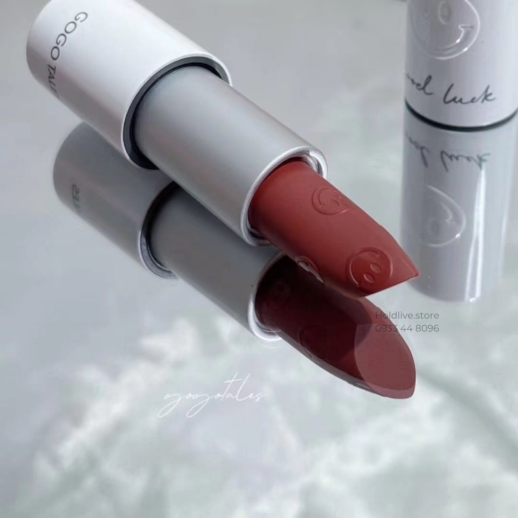 Son thỏi GoGo Tales GT319 Autume and Winter Retro Foggy Feather mềm mịn lên màu chuẩn không khô môi