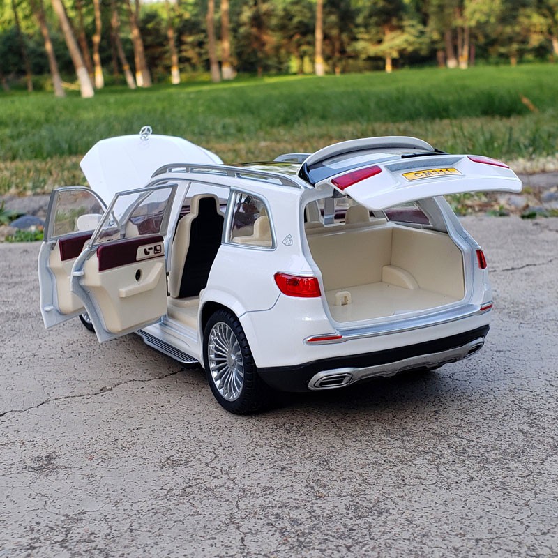 MÔ HÌNH XE MERCERDES MAYBACH GLS 600 1:24 CHIMEI MODEL