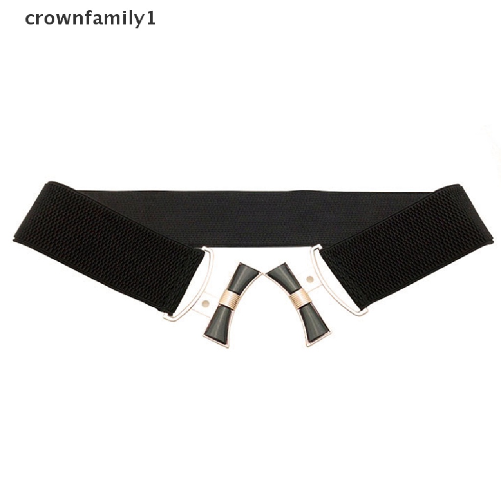 Thắt Lưng Co Giãn Bản Rộng Thời Trang Cho Nữ crownfamily1