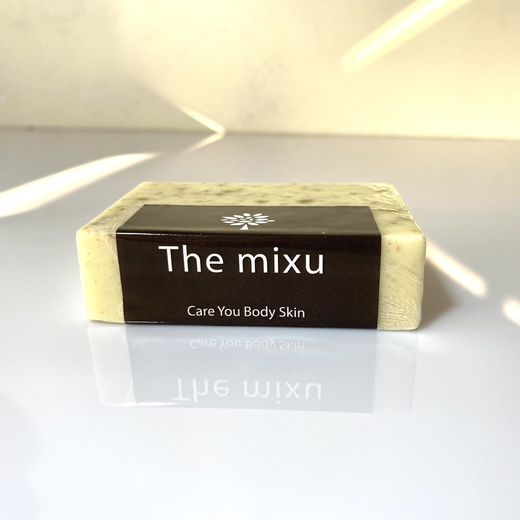 Xà phòng tắm giảm mụn lưng ngực, mụn mông, thâm mụn nang lông The Mixu Soap Handmade