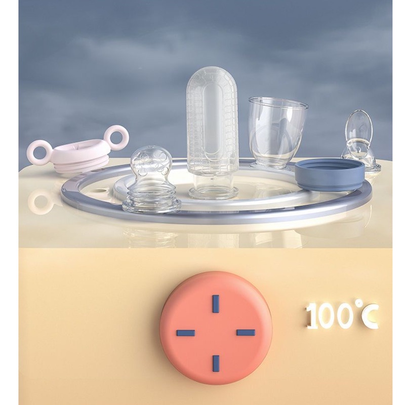 Muỗng Ăn Dặm Bằng Silicone Mềm Kèm Muỗng Tiện Lợi Dành Cho Trẻ Sơ Sinh Mì Cho Ăn bình sữa cho bé sơ sinh