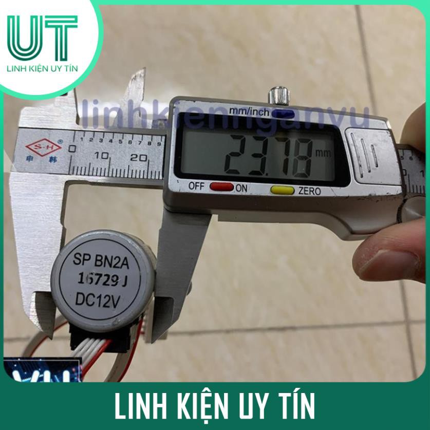 [Thanh lý] Động Cơ Bước 12V SPBN2A