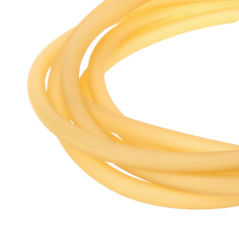 SUN for  Natural Latex Tube 6*9mm Fitness Bungee Elastic Rope  Rubber Tub