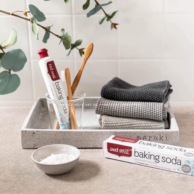 KEM ĐÁNH RĂNG BAKING SODA Úc – Red Seal 100g