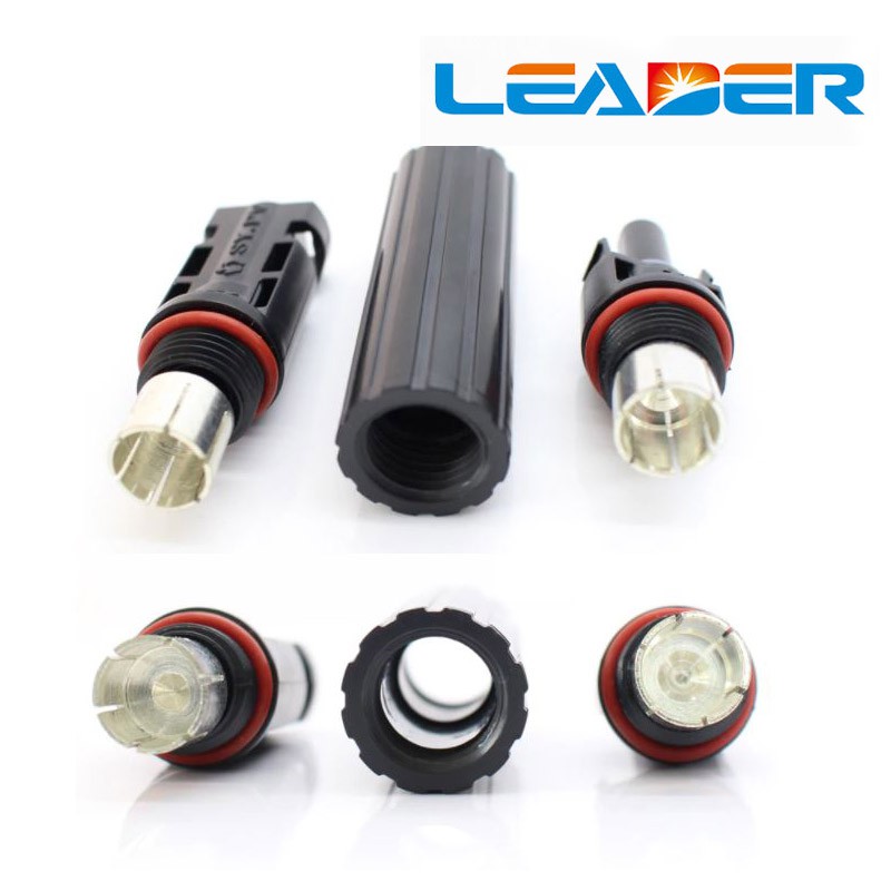 Đầu nối MC4 1000V DC có cầu chì 15A, 20A, 30A hãng LEADER