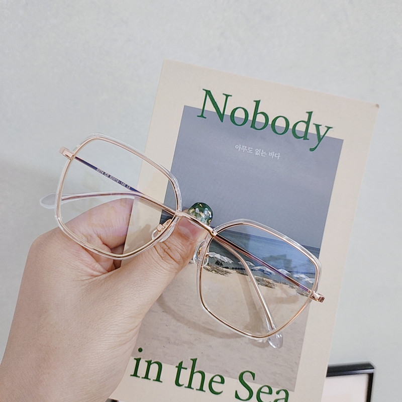 Mắt Kính Chống Bức Xạ Phong Cách Hàn Quốc Cho Nữ